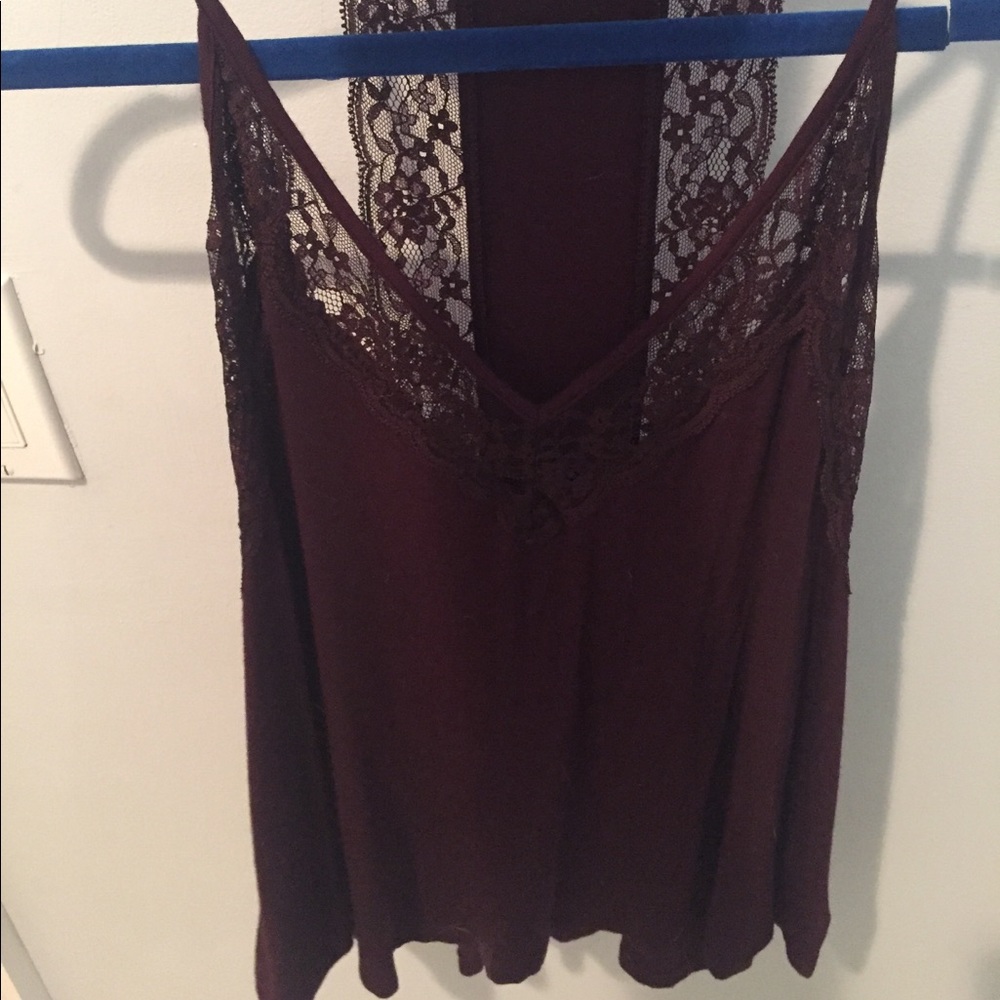 Lace tank top from American eagle
